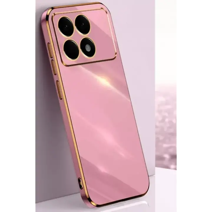 Newface Xiaomi Poco X6 Pro Kılıf Volet Silikon - Mor