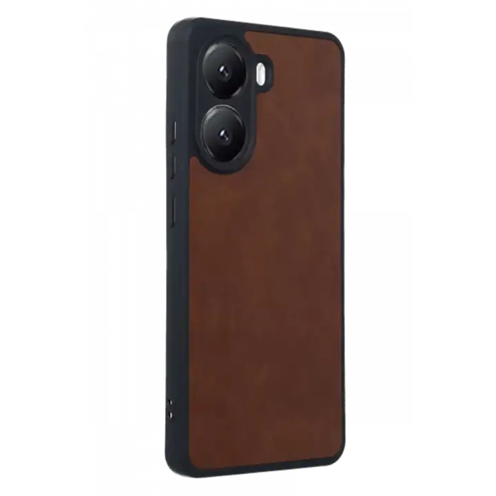 Newface Xiaomi Poco X7 Pro Kılıf Aras Deri Kapak - Taba