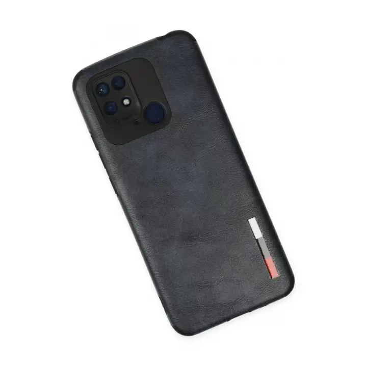 Newface Xiaomi Redmi 10C Kılıf Loop Deri Silikon - Lacivert