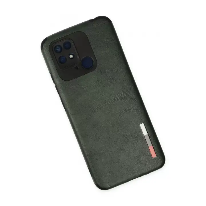 Newface Xiaomi Redmi 10C Kılıf Loop Deri Silikon - Yeşil