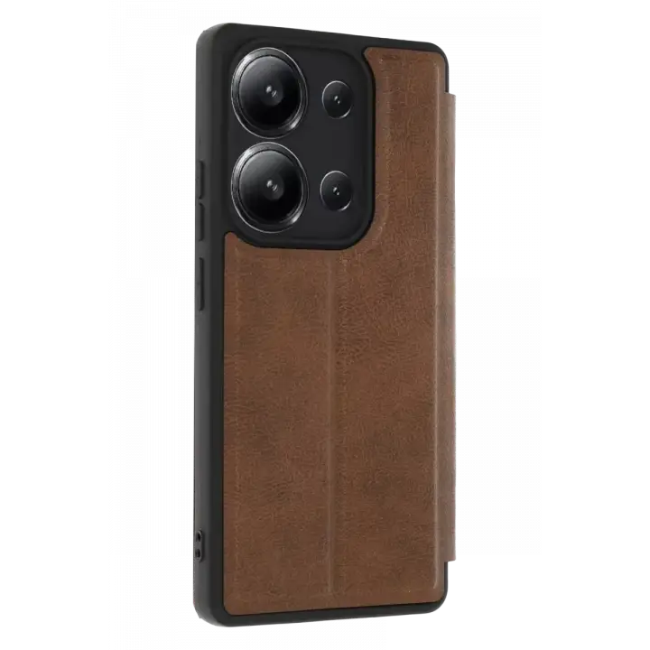 Newface Xiaomi Redmi 15C 4G Flip Cover - Taba