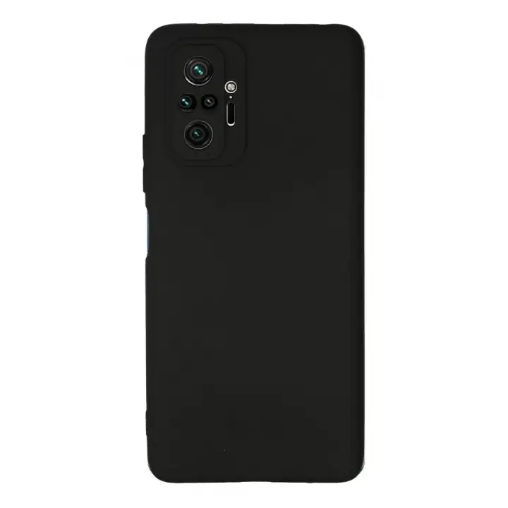Newface Xiaomi Redmi Note 10 Pro Kılıf First Silikon - Siyah