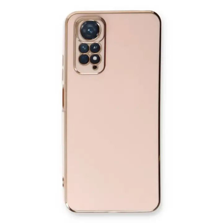 Newface Xiaomi Redmi Note 11 Kılıf Volet Silikon - Pembe