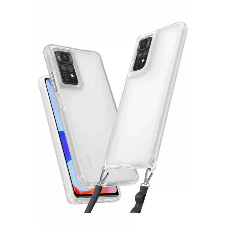 Newface Xiaomi Redmi Note 11 Pro Kılıf Penta Silikon Kılıf - Şeffaf