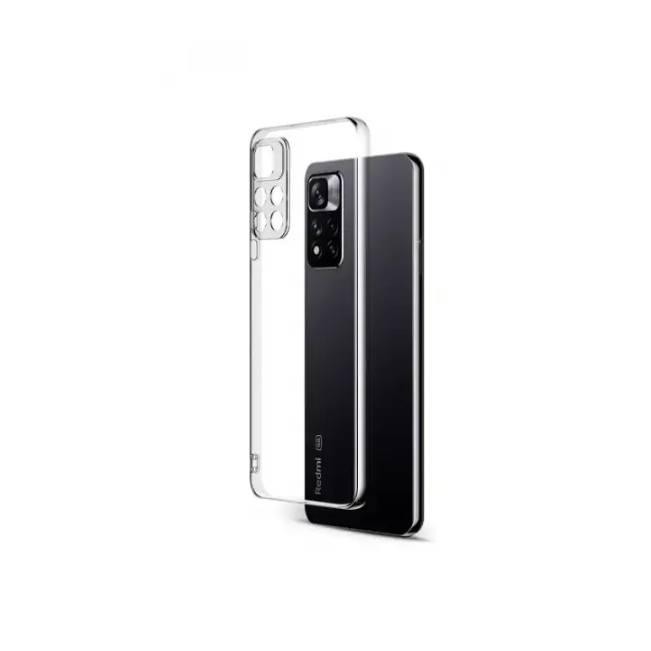 Newface Xiaomi Redmi Note 11 Pro Plus 5G Kılıf Lüx Şeffaf Silikon