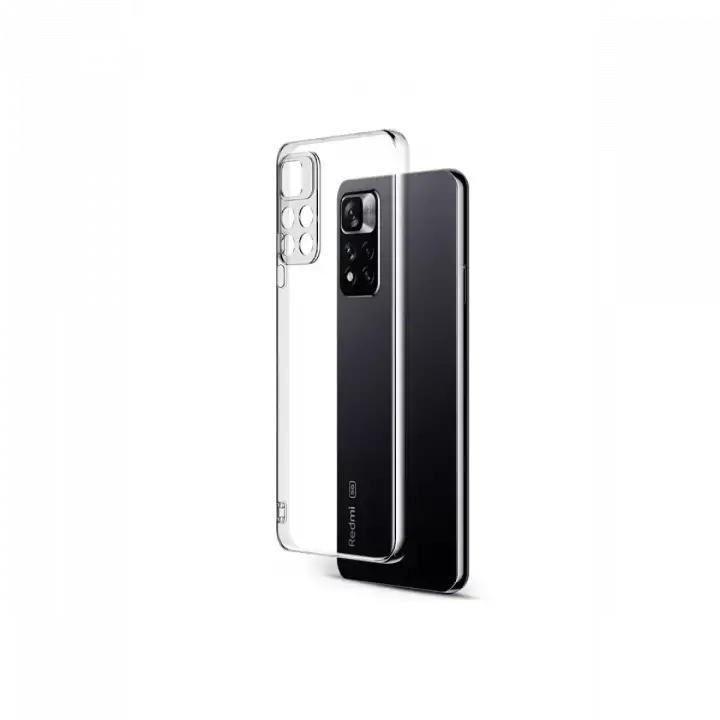 Newface Xiaomi Redmi Note 11 Pro Plus 5G Kılıf Lüx Şeffaf Silikon