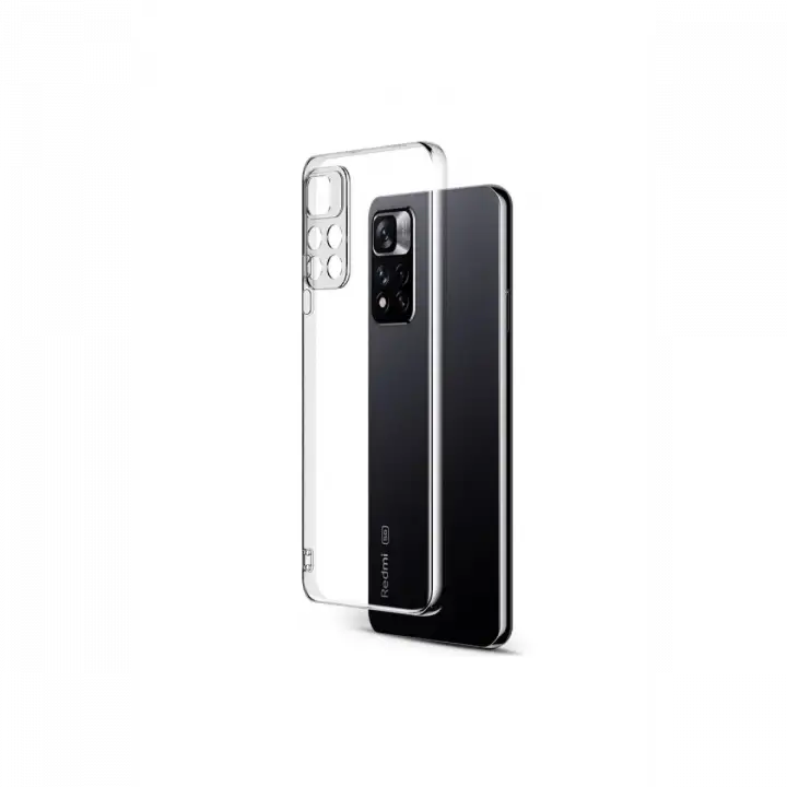 Newface Xiaomi Redmi Note 11 Pro Plus 5G Kılıf Lüx Şeffaf Silikon