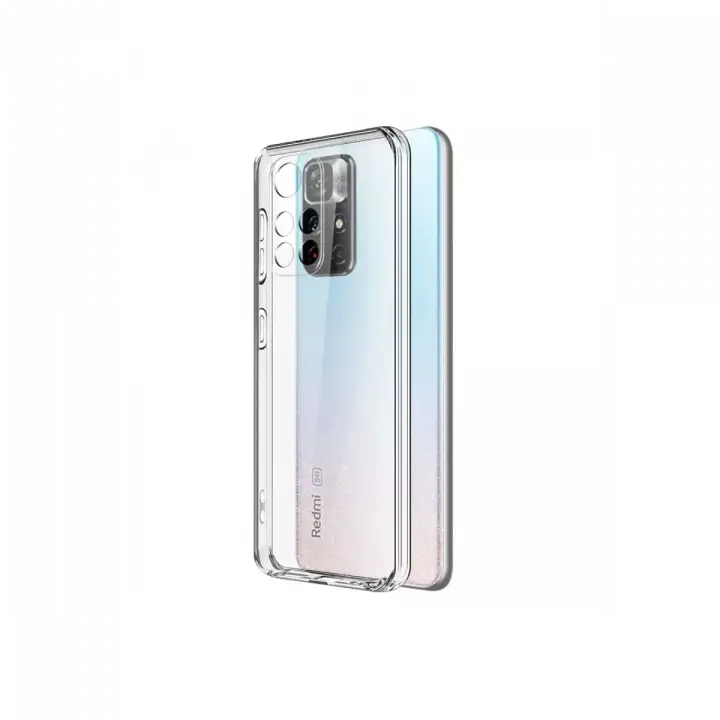 Newface Xiaomi Redmi Note 11T Kılıf Lüx Şeffaf Silikon