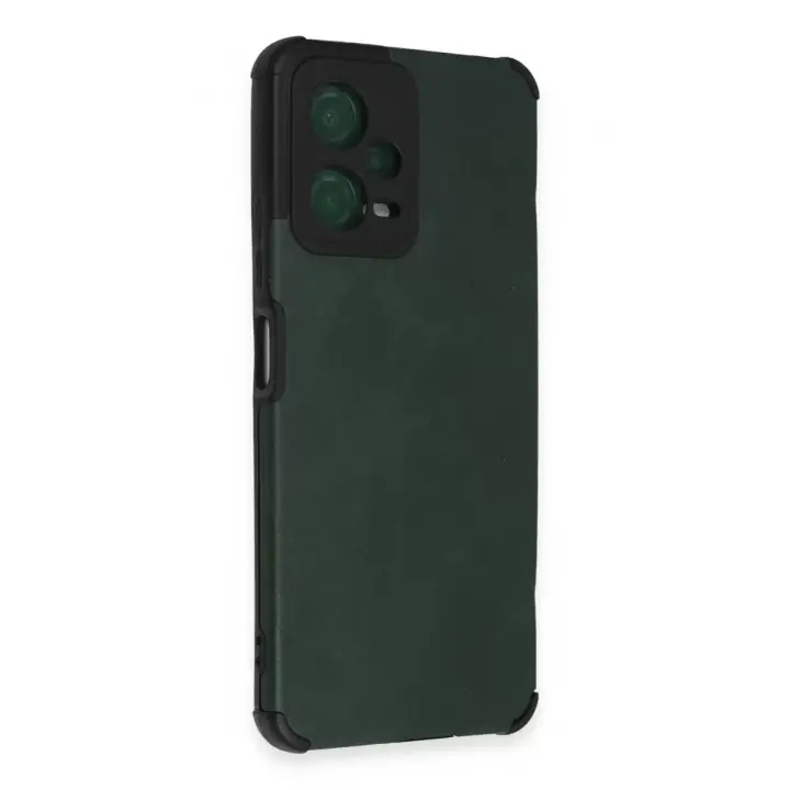 Newface Xiaomi Redmi Note 12 5G Kılıf Loop Deri Silikon - Yeşil