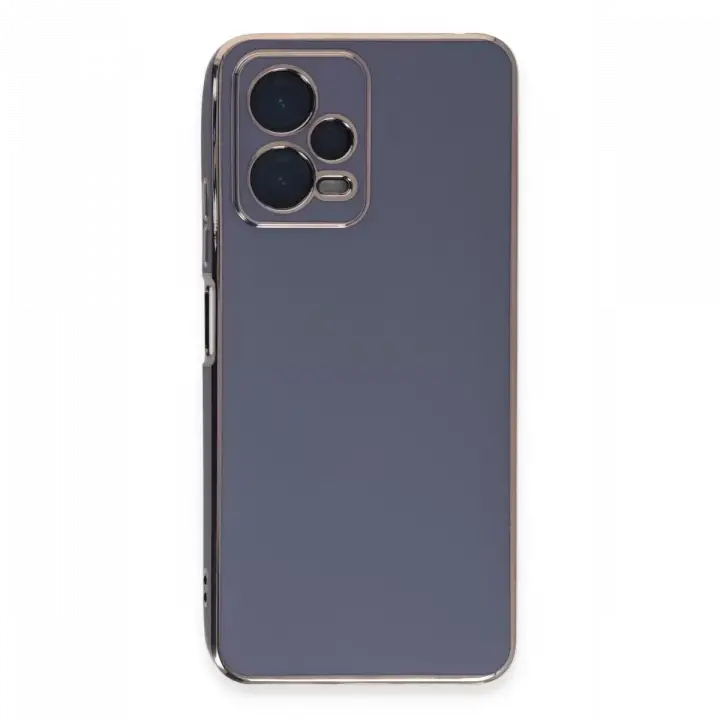 Newface Xiaomi Redmi Note 12 Pro Plus Kılıf Volet Silikon - Mavi