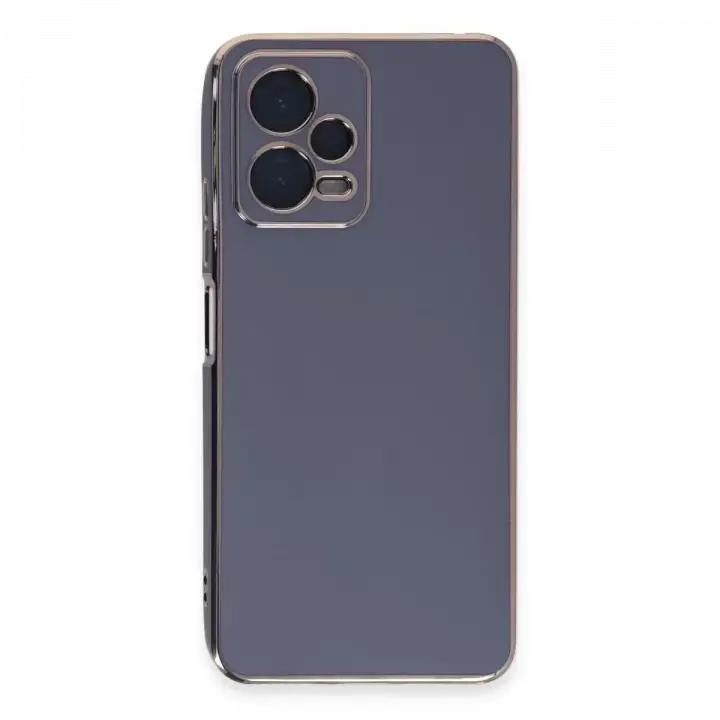 Newface Xiaomi Redmi Note 12 Pro Plus Kılıf Volet Silikon - Mavi