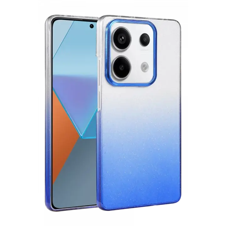 Newface Xiaomi Redmi Note 13 Pro 4G Glossy Kapak - Mavi