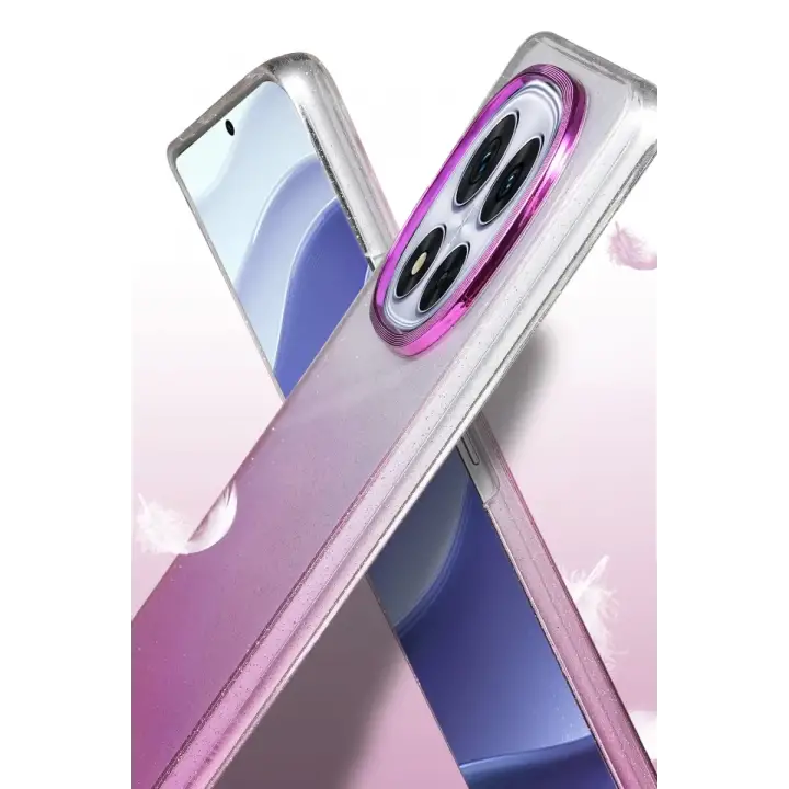 Newface Xiaomi Redmi Note 14 Pro 4G Glossy Kapak - Mor