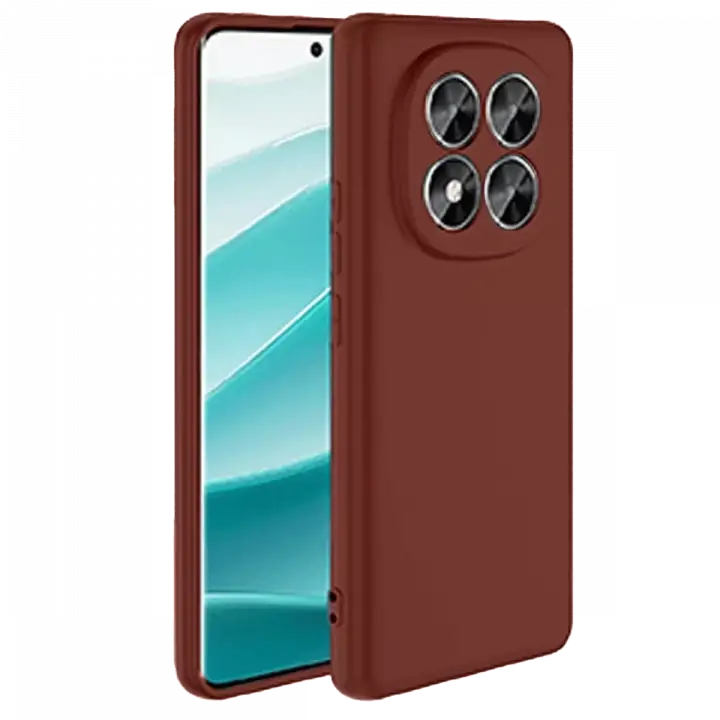 Newface Xiaomi Redmi Note 14 Pro 5G Kılıf First Silikon - Bordo