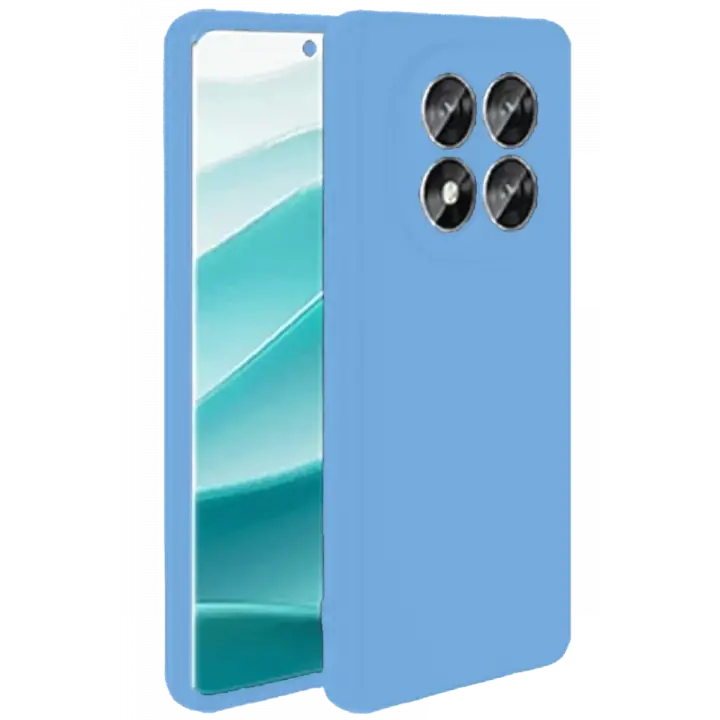 Newface Xiaomi Redmi Note 14 Pro 5G Kılıf First Silikon - Mavi