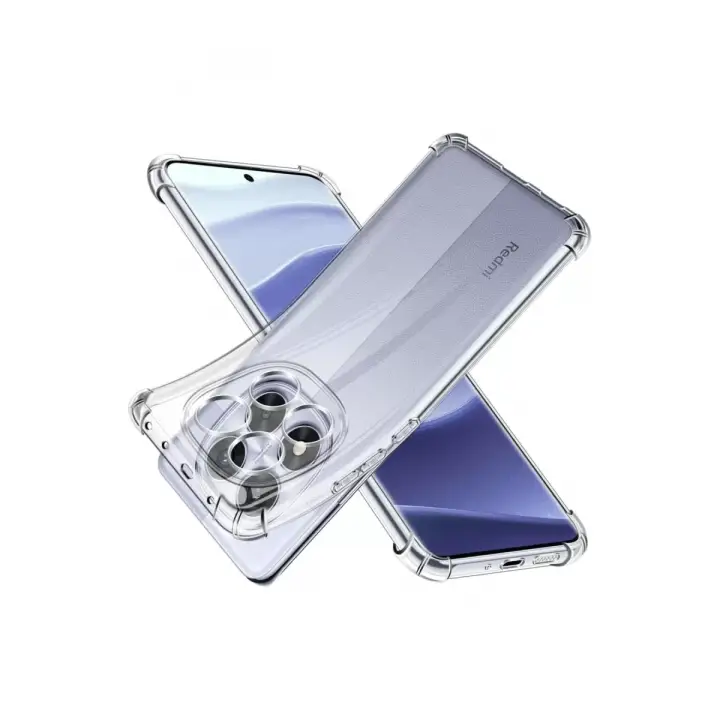 Newface Xiaomi Redmi Note 14 Pro 5G Kılıf Lüx Şeffaf Silikon