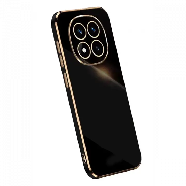 Newface Xiaomi Redmi Note 14 Pro Plus Kılıf Volet Silikon - Siyah