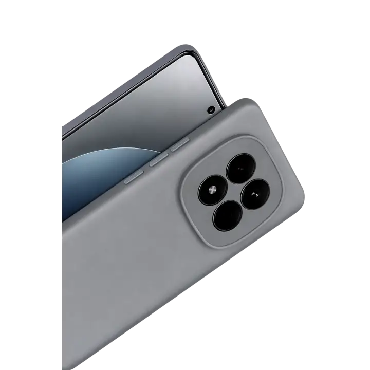 Newface Xiaomi Redmi Note 15 4G First Silikon - Gri