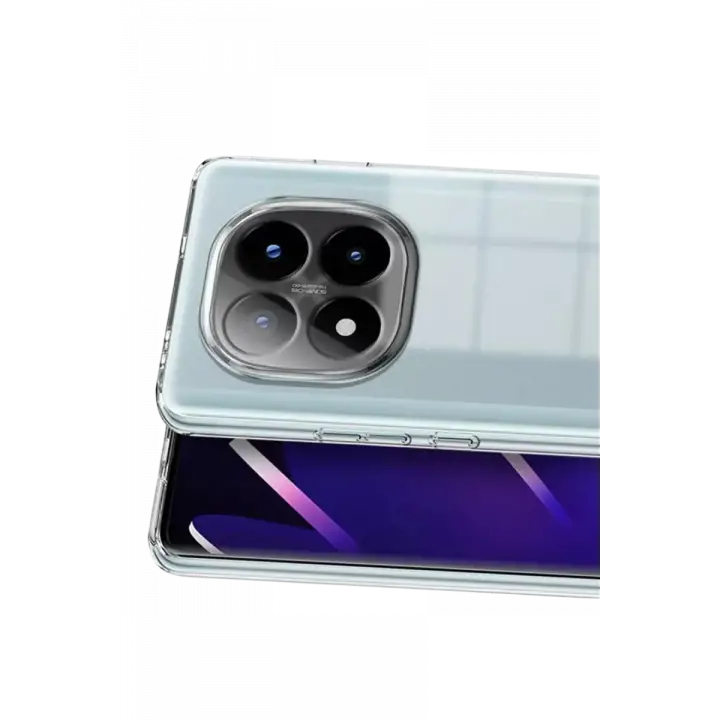 Newface Xiaomi Redmi Note 15 Pro Plus 5G Lüx Şeffaf Silikon - Şeffaf