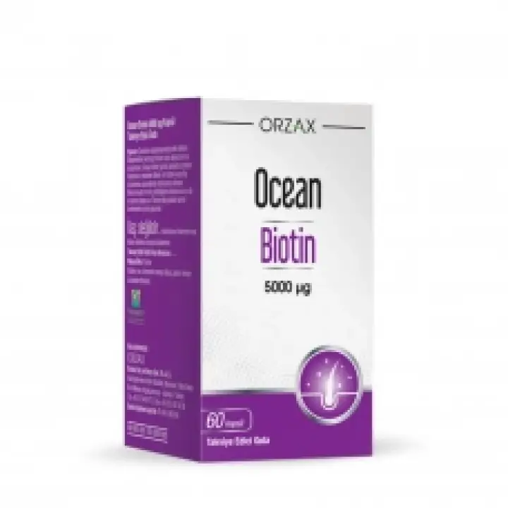 Ocean Biotin 5000 Mcg 60 Kapsül