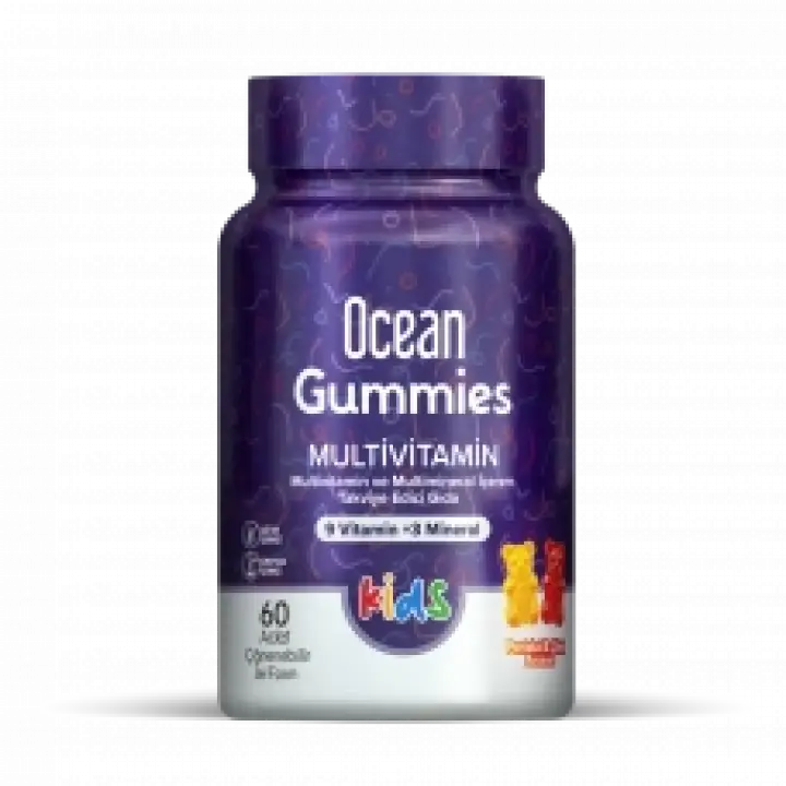 Ocean Gummies Multivitamin Kids 60 Adet