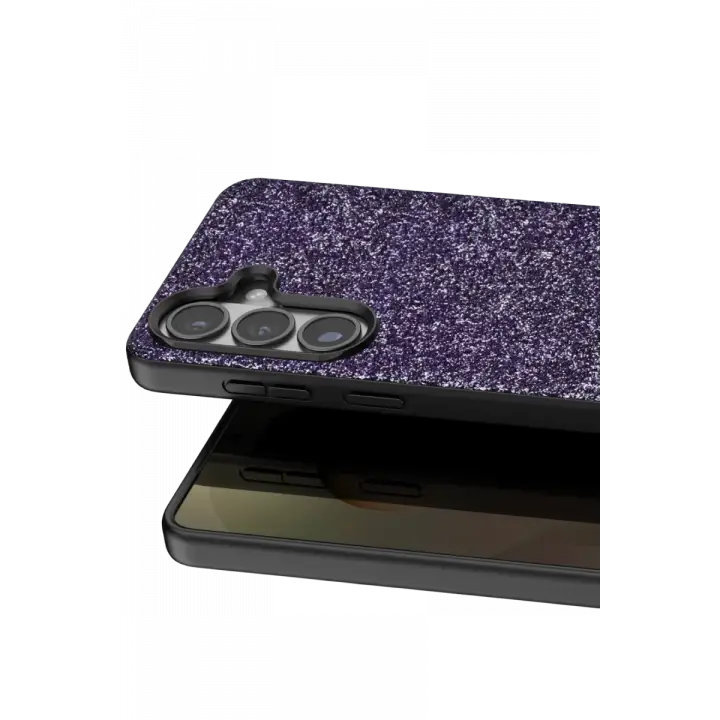 Onegif Samsung Galaxy S26 Plus Bright Simli Kapak - Derin Mor