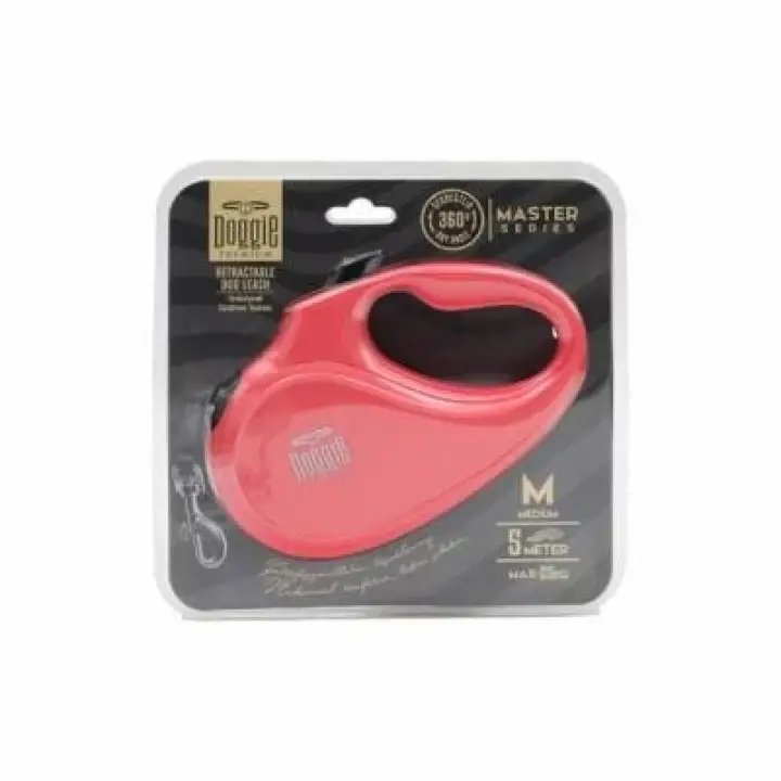 Otomatik Köpek Tasması Master Seri Medium Pembe