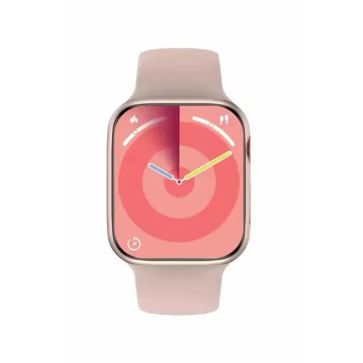 Pembe Akıllı Saat 49mm iOS &amp; Android Uyumlu Arama Özellikli