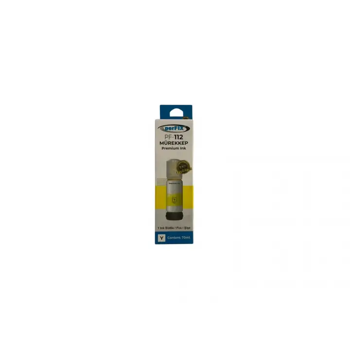 perFIX PF T112Y Sarı Şişeli Mürekkep (70 ml )