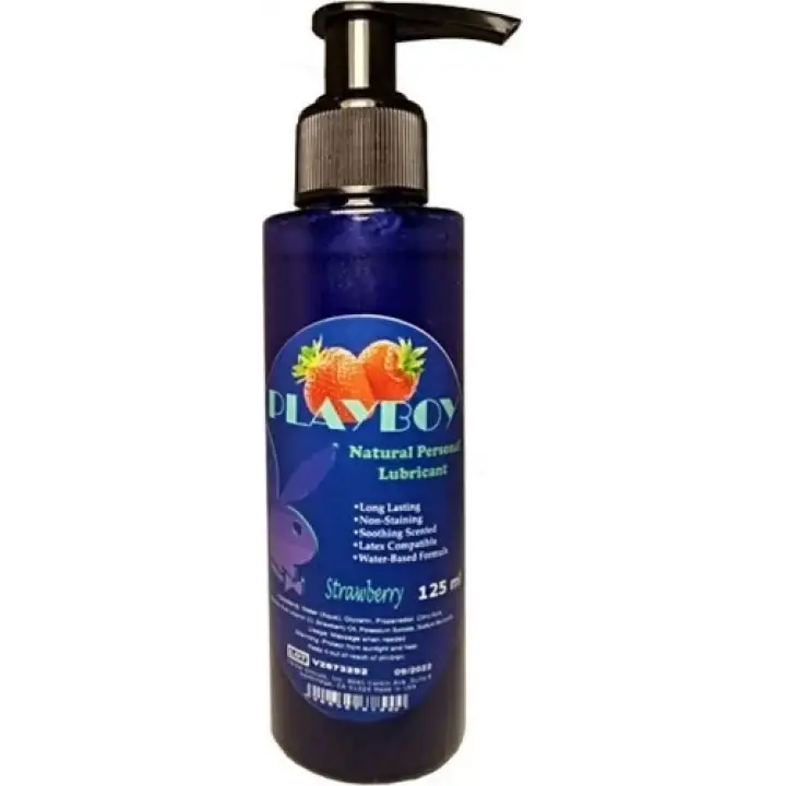 PLAYBOY NATURAL PERSONAL LUBRİCANT ÇİLEKLİ 125 ML