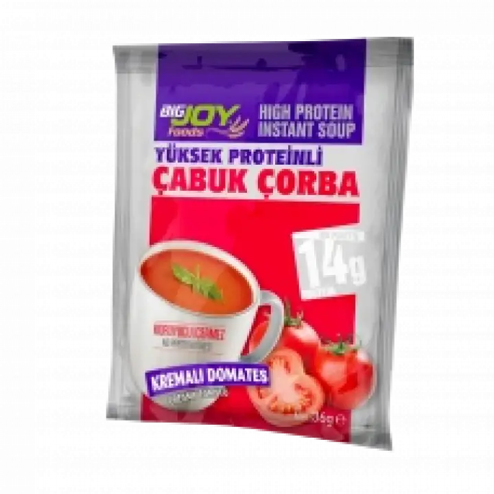 Proteinli Çabuk Çorba 30 Gr Kremalı Domates 1 Adet