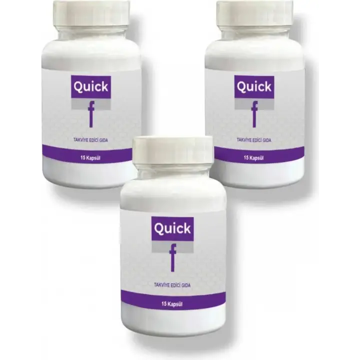 QUİCK F 15Lİ DSTKLYCİ ÜRÜN X 3 ADET