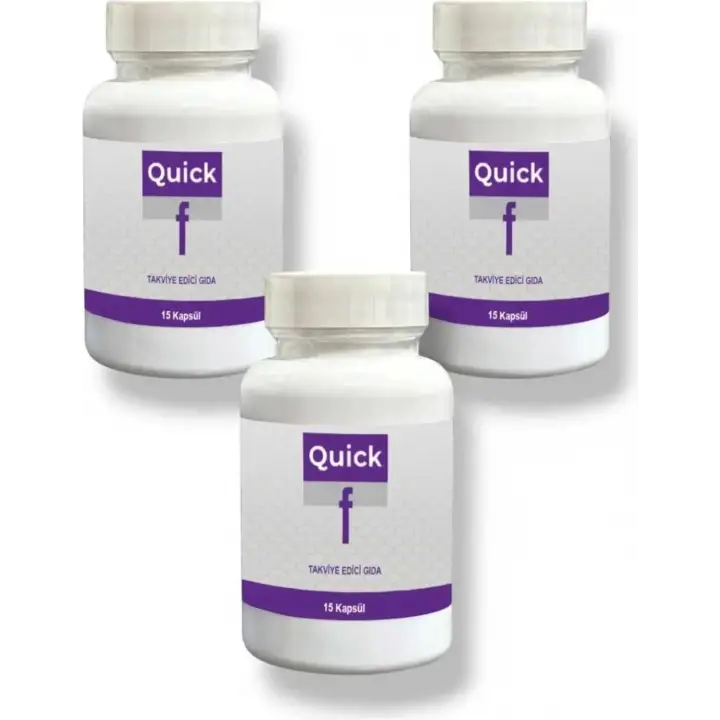 QUİCK F 15Lİ DSTKLYCİ ÜRÜN X 3 ADET