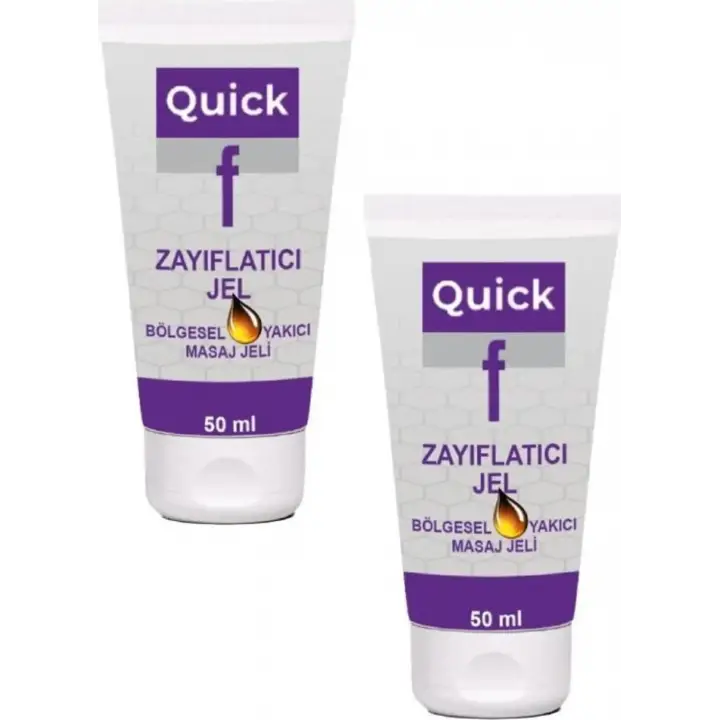 QUİCK GEL MASAJ JELİ 50 ML X 2 ADET