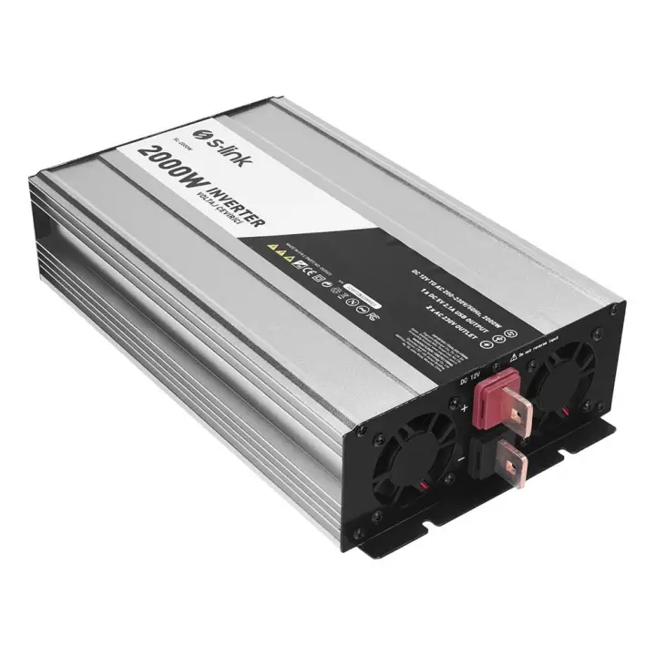 S-Link Sl-2000W 2000W Dc12v-Ac230v İnverter