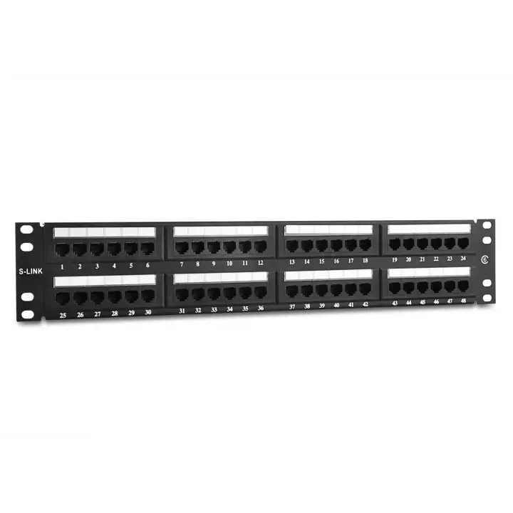 S-link SL-PC48 48 Port Cat5 Utp Patch Panel