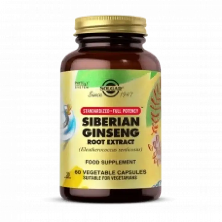 Siberian Ginseng Root Extract 60 Kapsül