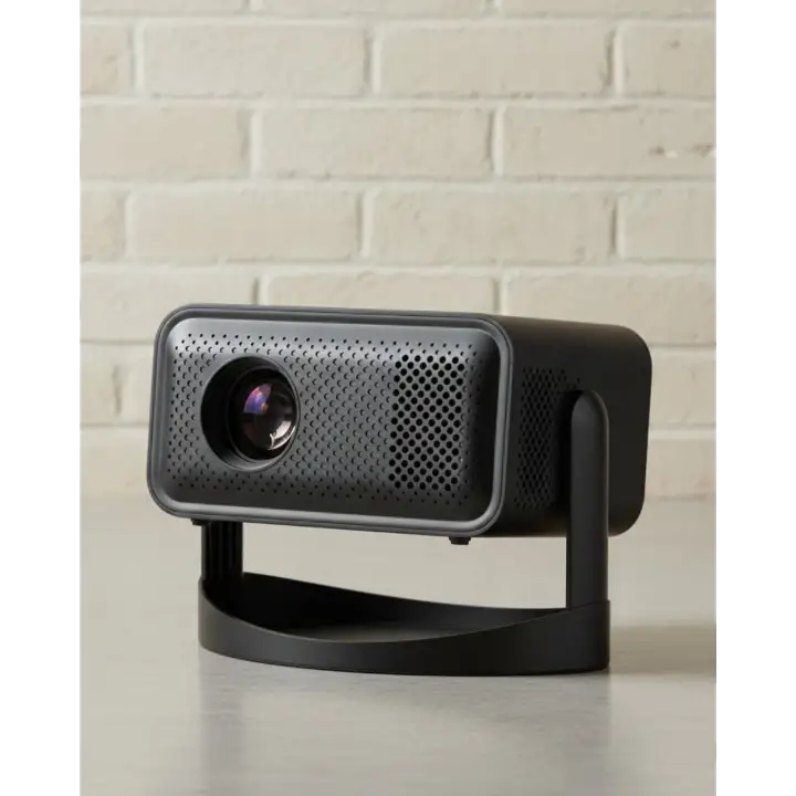 Smart Projector Android TV Taşınabilir Gimbal Standlı