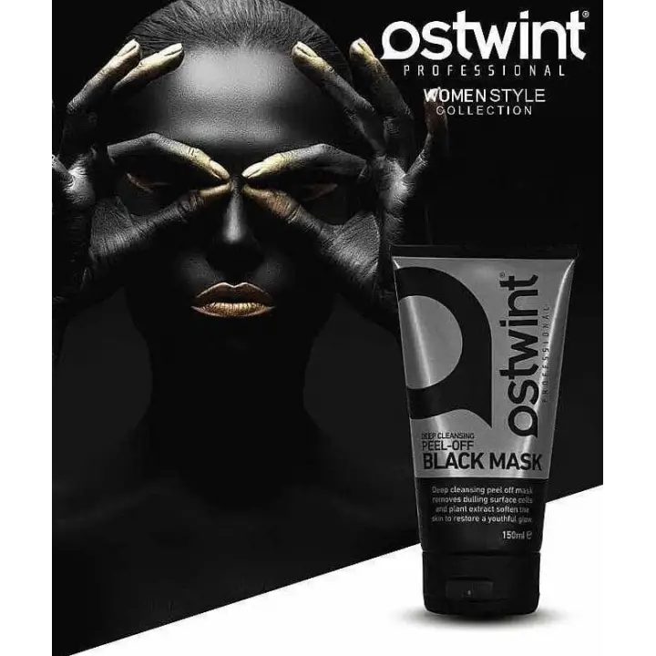Soyulabilir Siyah Maske 150ml