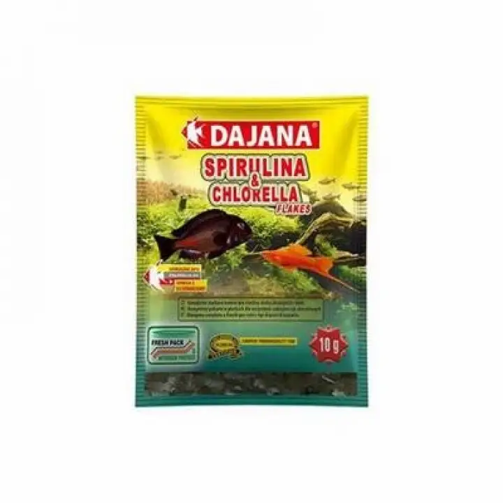 Spirulina ve Chlorella Balık Yemi 80 Ml 10 Gr