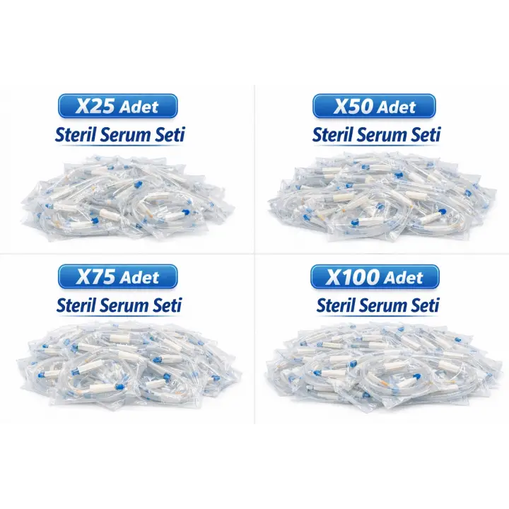 Steril Serum Seti (IV İnfüzyon Seti)