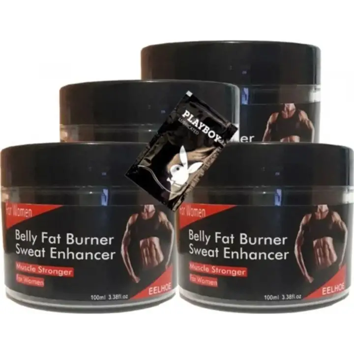 SÜPER EELHOE BELLY FATBURNER SWEAT ENHANCER KREM 100 ML X 4 ADET + JEL