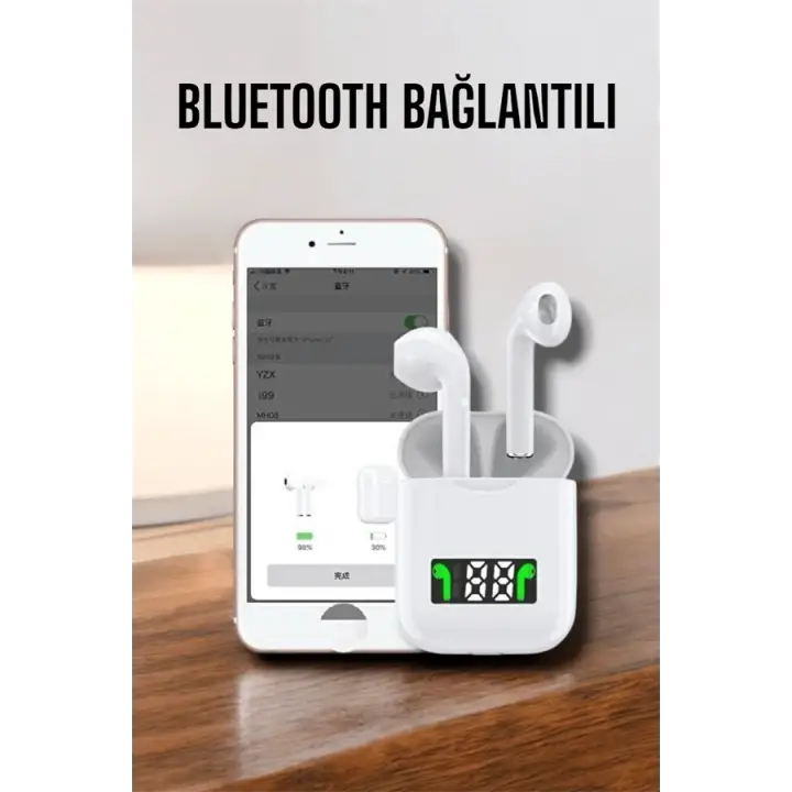 Suya Dayanıklı, Android ve iOS Uyumlu Bluetooth 5.0 Kulaklık