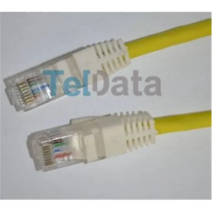 Teldata TLD-3000YS Cat6 30MT Sarı Utp Patch Kablo