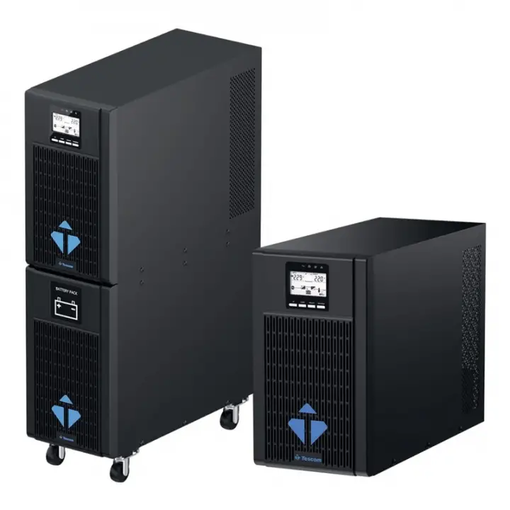 TESCOM NEOLINE 10KVA 1F/1F (16X9AH) 5/10DK LCD ONLINE UPS