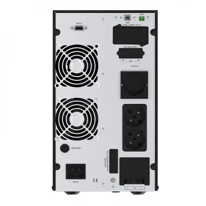 TESCOM NEOLINE 3KVA 1F/1F (6X7AH) 4/8DK LCD ONLINE UPS
