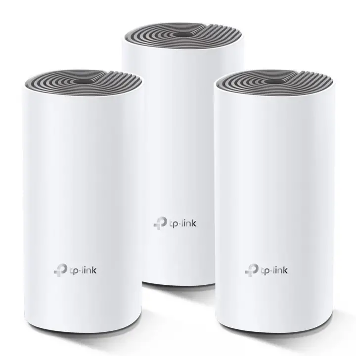TP-LINK DECO E4 1200MBPS MESH WI-FI SİSTEMİ (ÜÇLÜ)