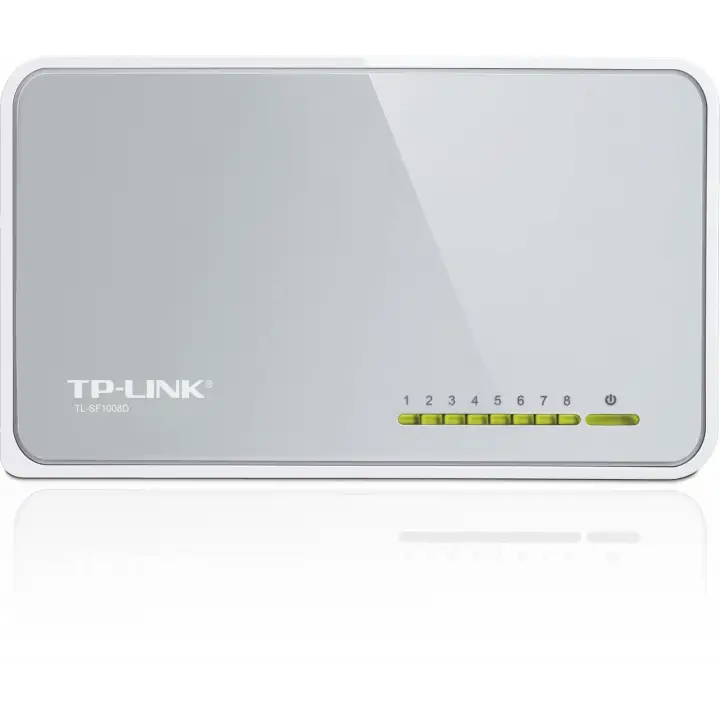 TP-LINK TL-SF1008D 8 PORT 10/100 PLASTİK KASA SWITCH