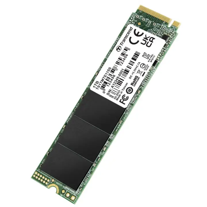 Transcend 1TB 115S 1TB TS1TMTE115S 3200-2000MB-s NVMe M.2 SSD Disk
