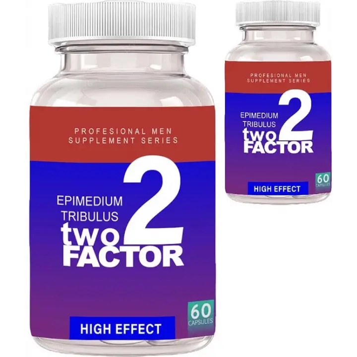 TWO FACTOR 2 ADET ERKEKLER IÇİN TRİBULUS&amp;EPİMEDİYUM COMPLEX 60 ADET KAPSÜL